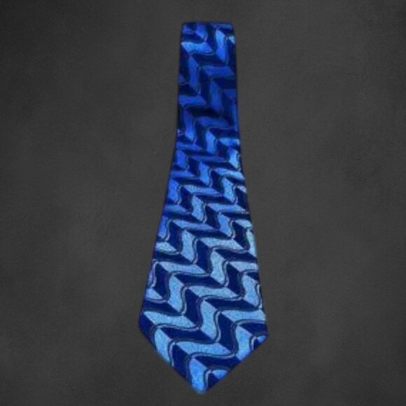 Vintage Designer J. Ferrar Tie 100% Imported Silk - Picture 1 of 5